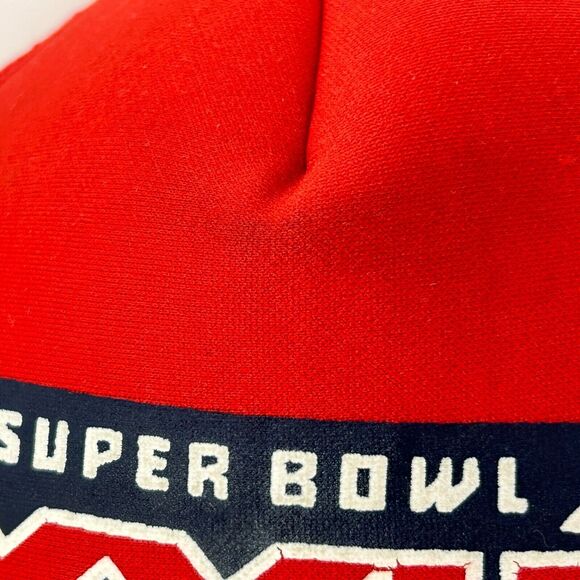 Vintage Super Bowl XXIII Trucker Hat Baseball Cap San Francisco 49ers 80s Red - Picture 6 of 13